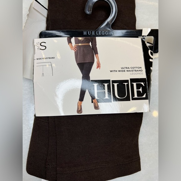NWT HUE COTTON LEGGINGS WOMENS ESPRESSO SZ SMALL 4-6 US - Picture 2 of 6